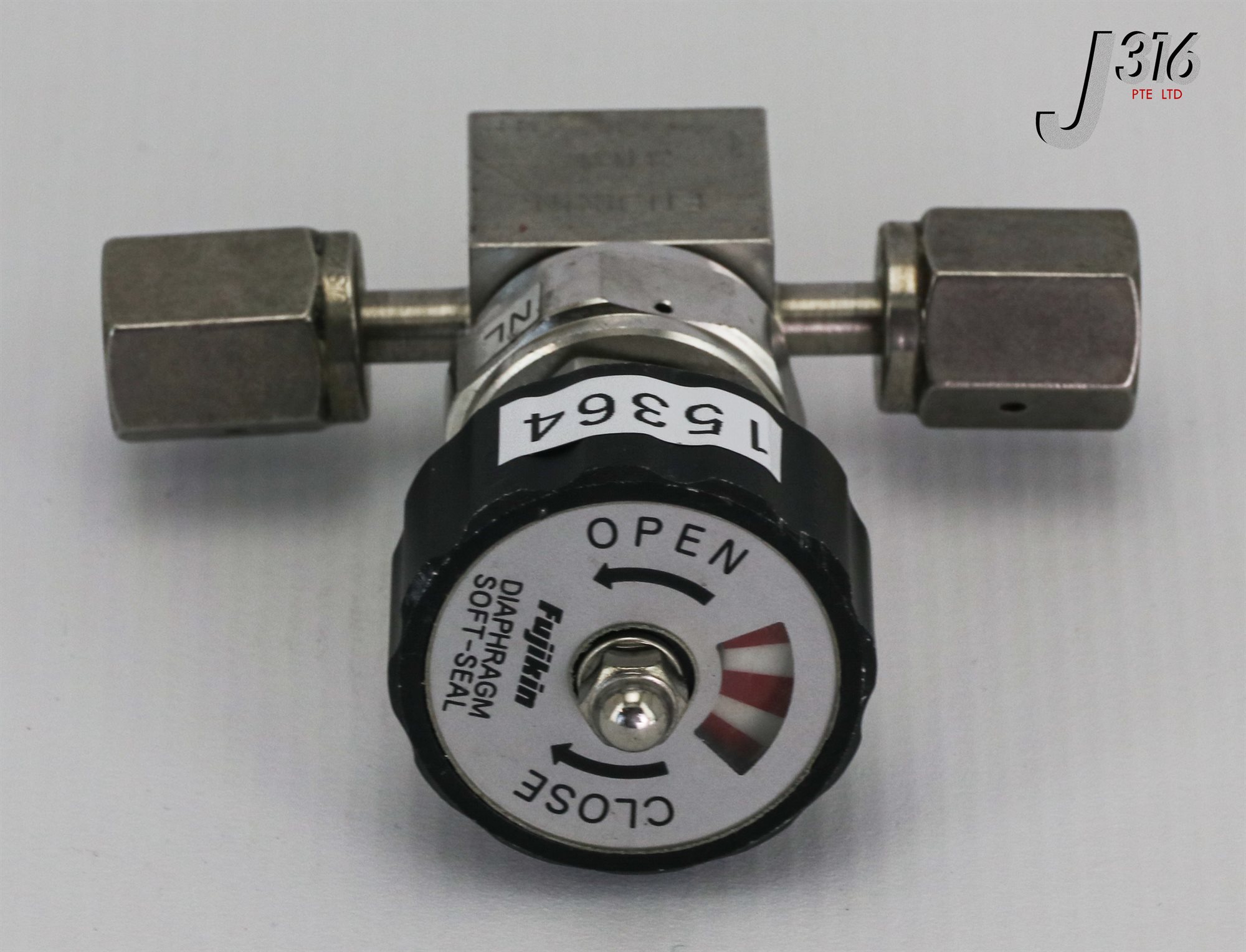 15364 FUJIKIN DIAPHRAGM VALVE, SOFT-SEAL 023558 | eBay